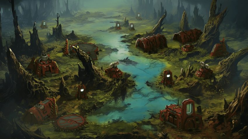 War Games Scenery